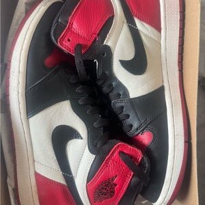 Jordan Air Retro High OG in Red, Black, and White